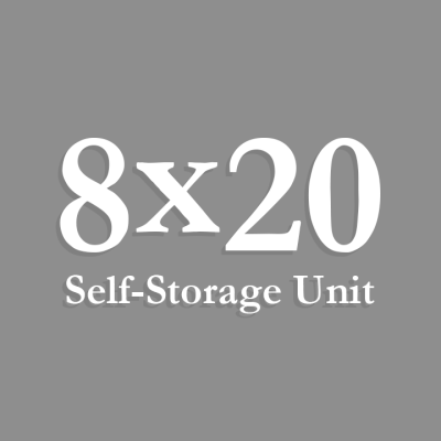 8 foot x 10 foot large storage unit located in Carthage, MO across from the Fair ACcres Family YMCA.